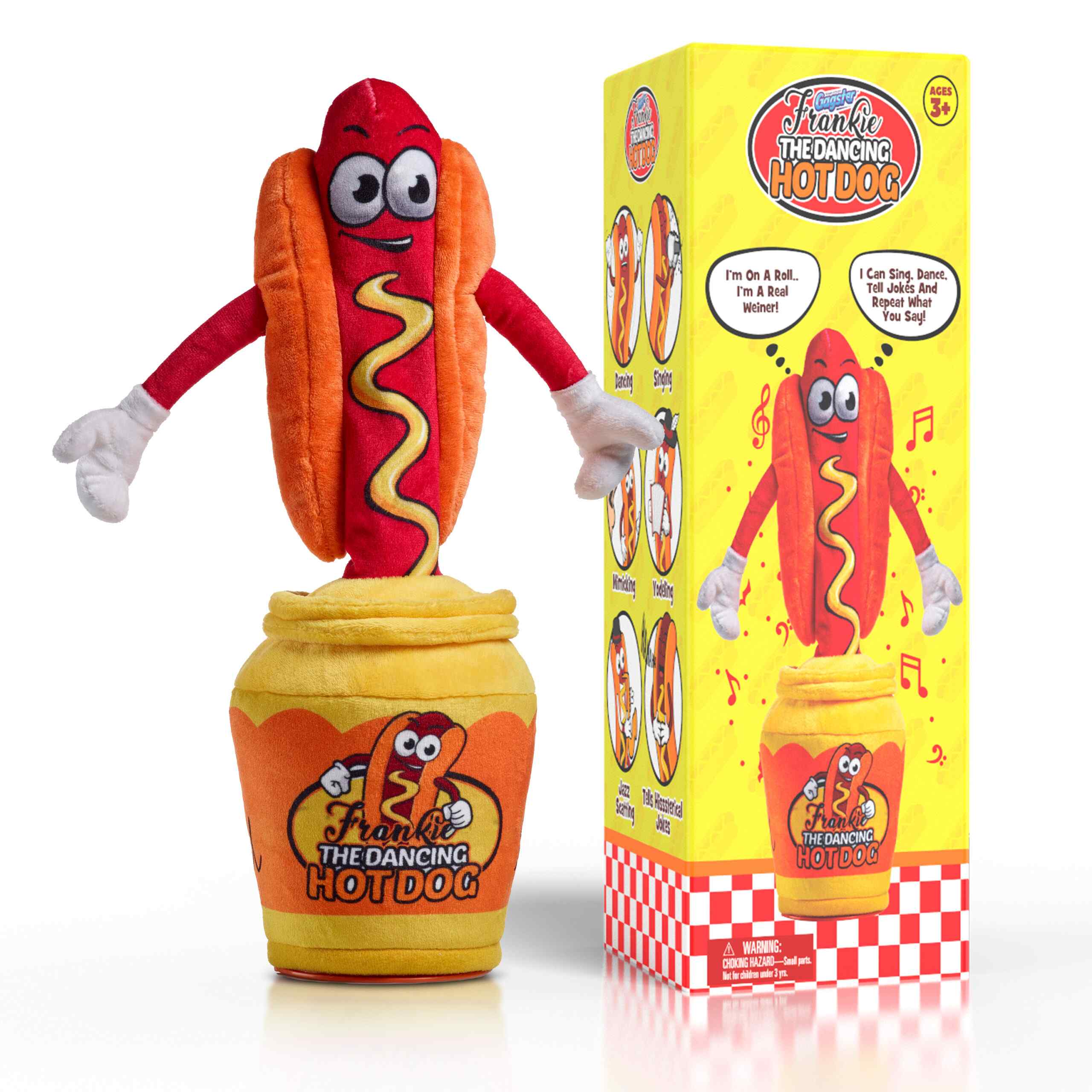 KENZO 2017年「Dancing Hot Dog Backpack」★レア Dancing Hotdog - Hilarious Talking Dancing Plush Toy