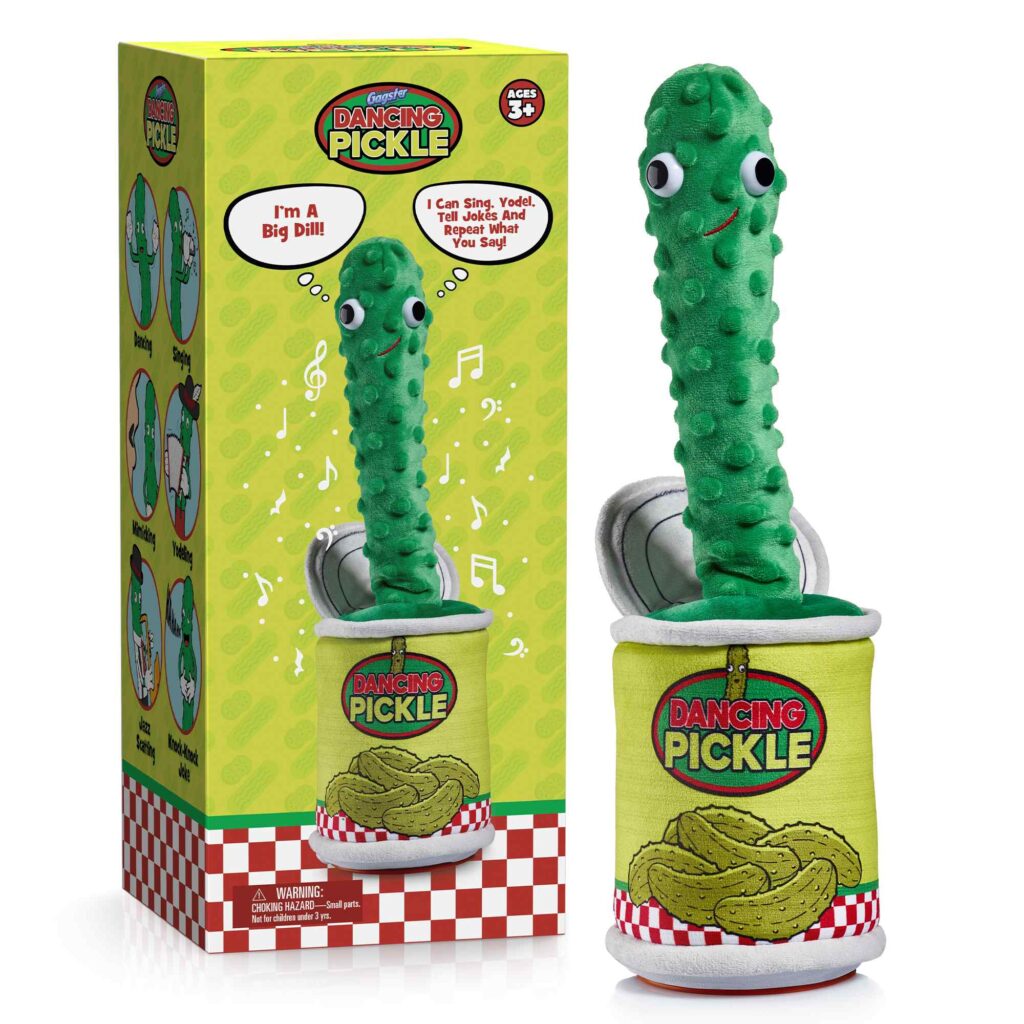 Dancing Pickle - Funny Yodeling Toy for Endless Laughter