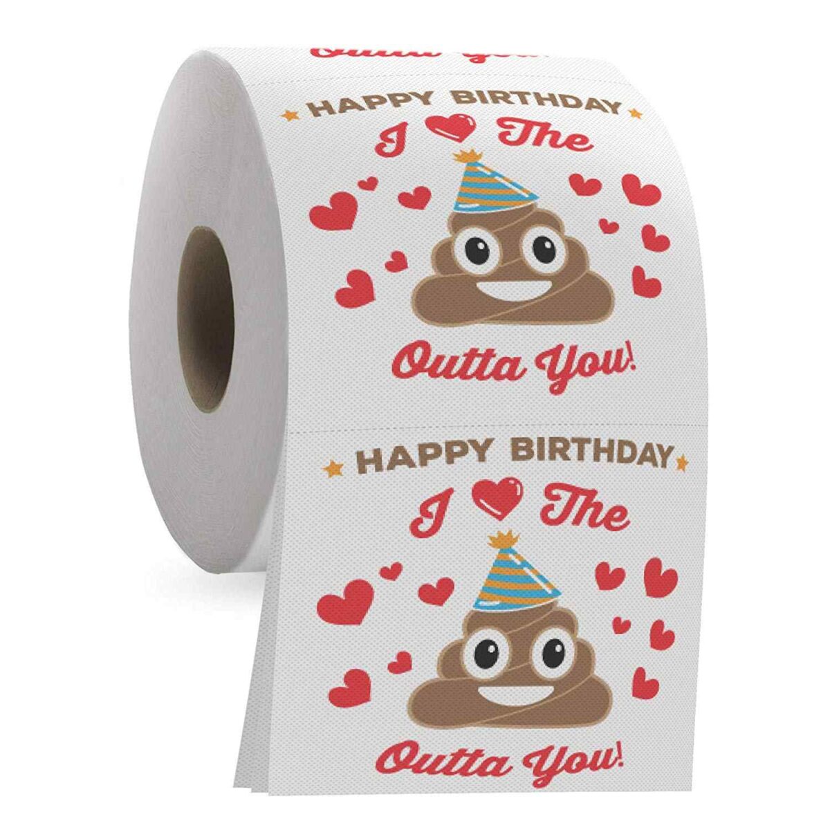 Birthday Toilet Paper - Funny Gag Gift for Hilarious Birthdays