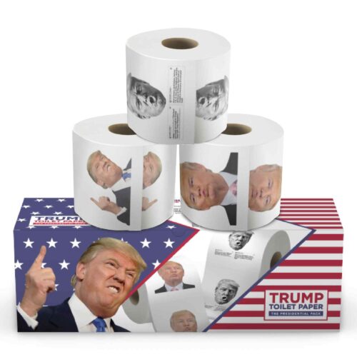 Donald Trump Toilet Paper – The Presidential Pack | Funny Political Gag Gift